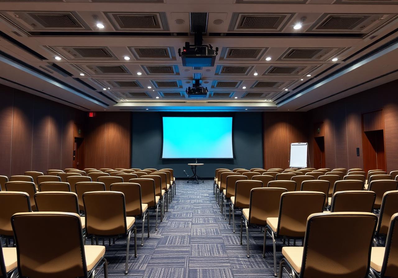 Conferences setup at MOZO Banquet Hall Gurgaon