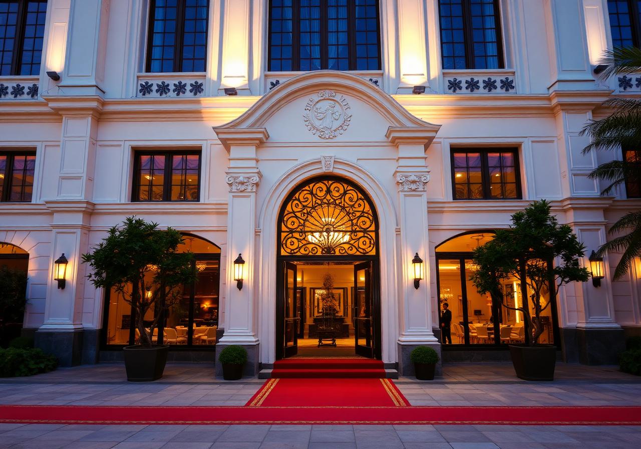 MOZO Banquet Hall entrance facade in Sector 14, Gurgaon